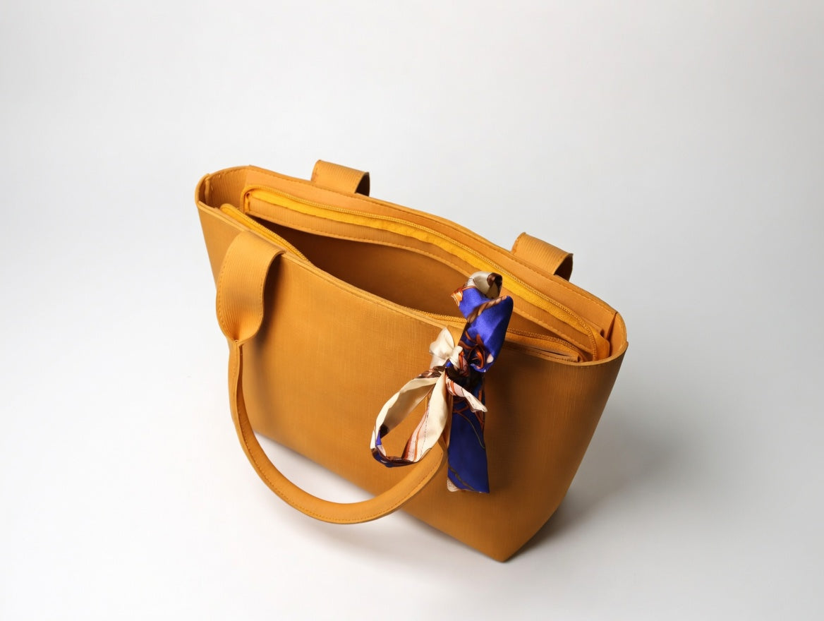Saffron Scarf Tote